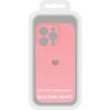iPhone 14 Pro Vennus szilikon tok szív mintával rózsaszín-5900217963042 1 kép