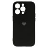 iPhone 14 Vennus szilikon tok szív mintával fekete-5900217962168 3 kép