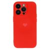 iPhone 14 Vennus szilikon tok szív mintával piros-5900217962182 1 kép