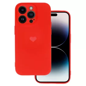 Xiaomi Redmi 10C Vennus szilikon tok szív mintával piros-5900217963202 2 kép