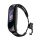 Xiaomi Mi Band 6 / 5 / 4 / 3 metal band óraszíj fekete-9145576225530 2 kép