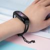Xiaomi Mi Band 6 / 5 / 4 / 3 metal band óraszíj fekete-9145576225530 5 kép