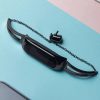 Xiaomi Mi Band 6 / 5 / 4 / 3 metal band óraszíj fekete-9145576225530 6 kép