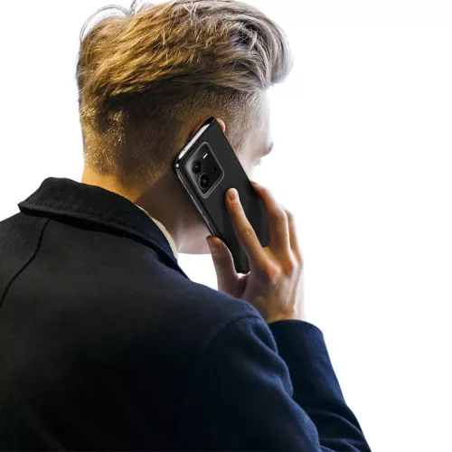 Realme C33 Dux Ducis Skin Pro Öko Bőr fliptok fekete-6934913031810 3 kép