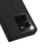 Realme C33 Dux Ducis Skin Pro Öko Bőr fliptok fekete-6934913031810 5 kép