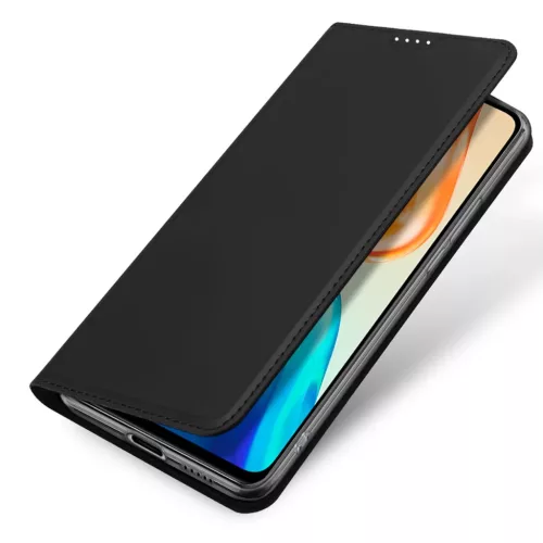 Realme C33 Dux Ducis Skin Pro Öko Bőr fliptok fekete-6934913031810 7 kép