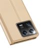 Xiaomi 13 Dux Ducis Skin Pro Öko Bőr fliptok arany-6934913031643 4 kép