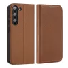 Samsung Galaxy S23 Plus Dux Ducis Skin X2 mágneses fliptok barna-6934913031445 3 kép