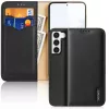 Samsung Galaxy S23 Plus Dux Ducis Hivo fliptok RFID blokkoló fekete-6934913031759 7 kép