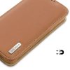 Samsung Galaxy S23 Plus Dux Ducis Hivo fliptok RFID blokkoló barna-6934913031766 5 kép