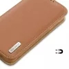 Samsung Galaxy S23 Plus Dux Ducis Hivo fliptok RFID blokkoló barna-6934913031766 5 kép