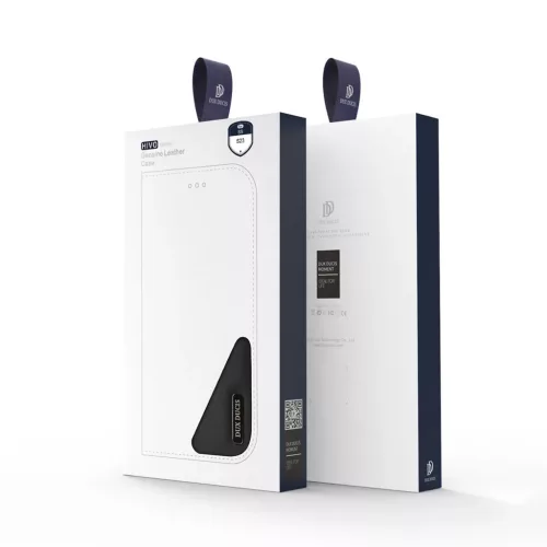 Samsung Galaxy S23 Plus Dux Ducis Hivo fliptok RFID blokkoló barna-6934913031766 6 kép