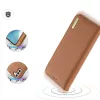 Samsung Galaxy S23 Plus Dux Ducis Hivo fliptok RFID blokkoló barna-6934913031766 7 kép