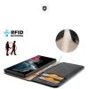Samsung Galaxy S23 Ultra Dux Ducis Hivo fliptok RFID blokkoló fekete-6934913031780 4 kép