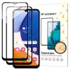 Samsung Galaxy A14 4G/5G Wozinsky Super Durable Full Glue Üvegfólia fekete kerettel 2 db