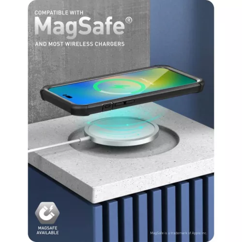  iPhone 14 Pro Max Supcase Iblsn Ares MagSafe fekete tok-843439120266 3 kép