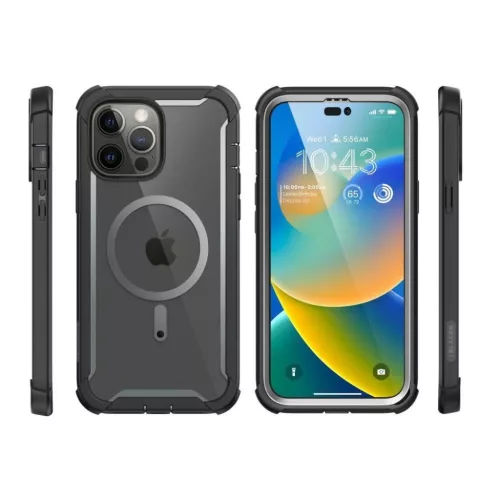  iPhone 14 Pro Max Supcase Iblsn Ares MagSafe fekete tok-843439120266 6 kép