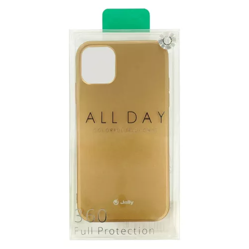 Jelly szilikon tok iPhone 14 Plus arany-5900217948902 1 kép