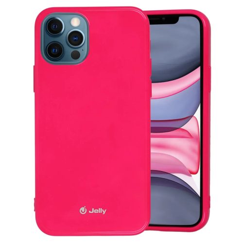 Jelly szilikon tok iPhone 14 Pro rózsaszín-5900217948797 4 kép