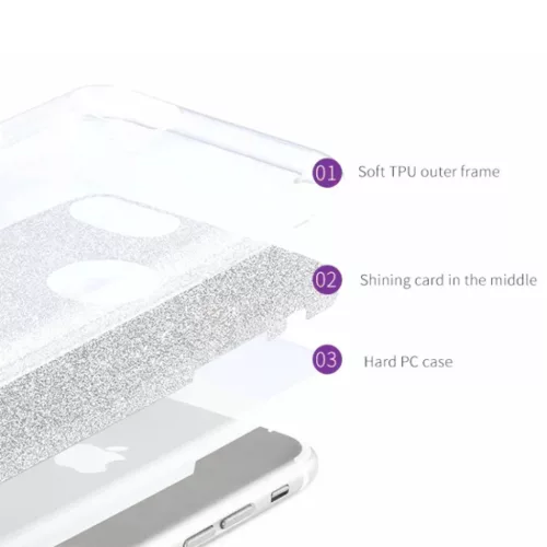 iPhone 14 Pro Max Shining flitteres tok pink-5900217950431 2 kép