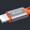 Mcdodo CA-0780 Lightning - 3.5mm AUX mini jack kábel, 1.2m (fekete)-6921002607803 8 kép
