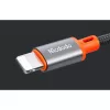 Mcdodo CA-0780 Lightning - 3.5mm AUX mini jack kábel, 1.2m (fekete)-6921002607803 8 kép