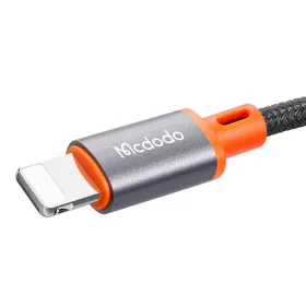 Mcdodo CA-0890 Lightning - 3.5mm AUX mini jack kábel, 1.8m (fekete)-6921002608909 2 kép