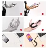 Spirál USB - Micro USB kábel 2A 1m fekete-5900217972075 2 kép