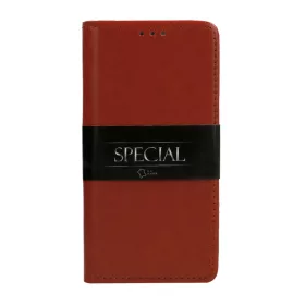 Samsung Galaxy S23 Plus Book Special bőr fliptok barna