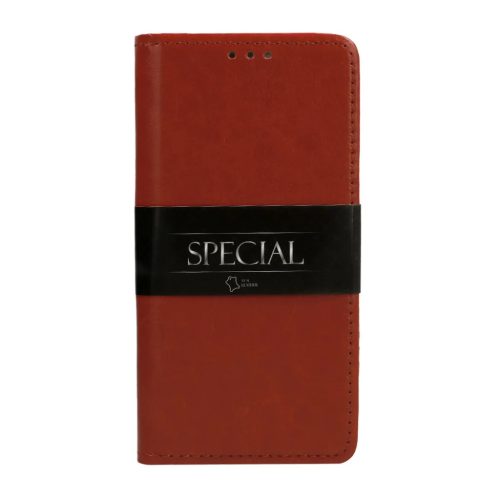 Samsung Galaxy S23 Plus Book Special bőr fliptok barna