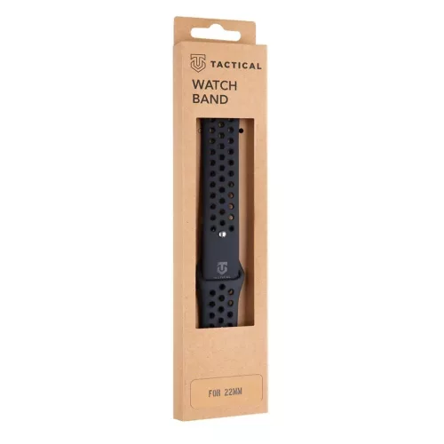 Tactical 234 Double szilikon óraszíj 22mm fekete-8596311070167 2 kép