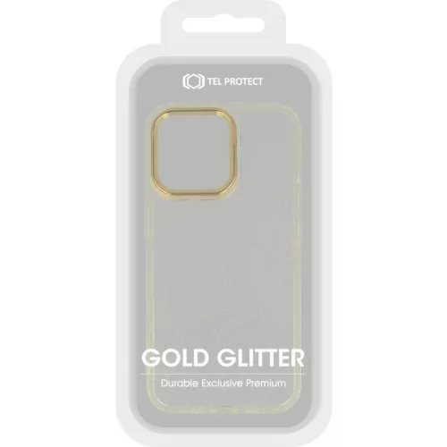 iPhone 13 Pro Tel Protect Gold Glitter tok arany-5900217968153 1 kép