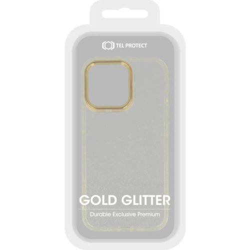 iPhone 14 Tel Protect Gold Glitter tok arany-5900217968177 2 kép
