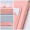 iPhone 14 Pro Card Case Szilikon tok hátlapi kártyatartóval rózsas-5903396164798 10 kép