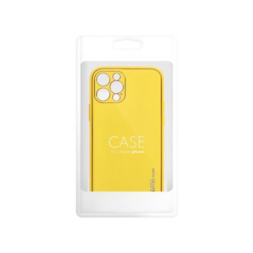 Samsung Galaxy A13 4G Forcell Leather tok sárga-5903396147432 4 kép