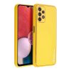 Samsung Galaxy A13 4G Forcell Leather tok sárga-5903396147432 2 kép