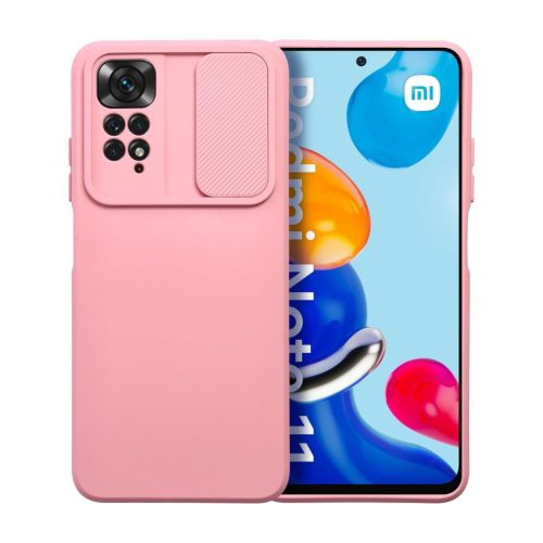 Xiaomi Redmi 10C Slide tok világos rózsaszín-5903396193774 9 kép