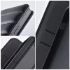 iPhone 12/12 Pro Puffer fliptok fekete-5903396182839 6 kép