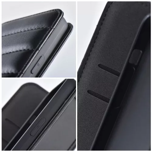 iPhone 14 Pro Max Puffer fliptok fekete-5903396182907 5 kép