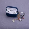 AirPods 1/2 Tengerészkék tok medállal-5900495994561 4 kép