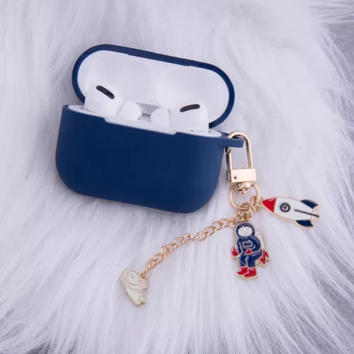 AirPods 3 Tengerészkék tok medállal-5900495994622 6 kép