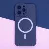 iPhone 14 Plus Szilikon MagSafe kompatibilis tok sötétkék-5900495045942 6 kép