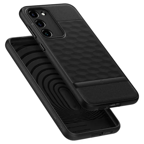 Samsung Galaxy S23 Caseology Parallax tok matt fekete-810083832685 2 kép