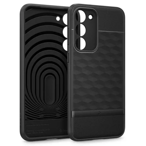 Samsung Galaxy S23 Caseology Parallax tok matt fekete-810083832685 6 kép