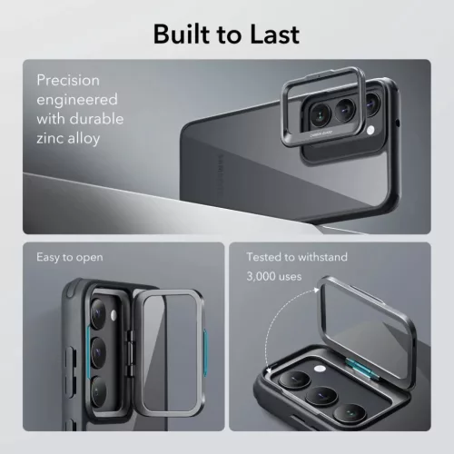 Samsung Galaxy S23 Plus ESR Classic Kickstand tok áttetsző/fekete-4894240175934 7 kép