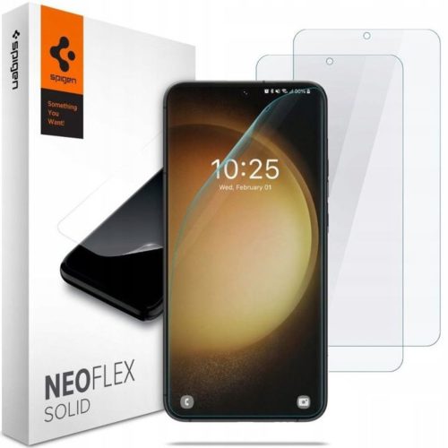Samsung Galaxy S23 Spigen Neo Flex kijelzővédő hydrogel fólia 2 db-8809896743136 11 kép