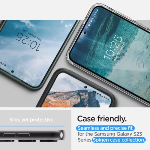 Samsung Galaxy S23 Spigen Neo Flex kijelzővédő hydrogel fólia 2 db-8809896743136 2 kép