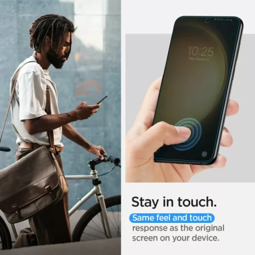 Samsung Galaxy S23 Spigen Neo Flex kijelzővédő hydrogel fólia 2 db-8809896743136 6 kép