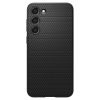 Samsung Galaxy S23 Spigen Liquid Air flexibilis TPU gél tok matt feke-8809896741095 2 kép