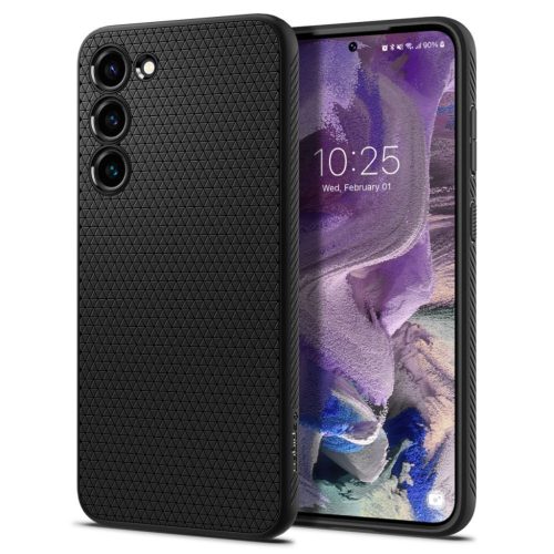 Samsung Galaxy S23 Plus Spigen Liquid Air flexibilis TPU gél tok matt-8809896740678 18 kép